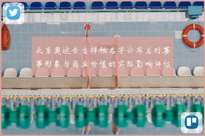 北京奥运会吉祥物名字公布后对赛事形象与商业价值的实际影响评估